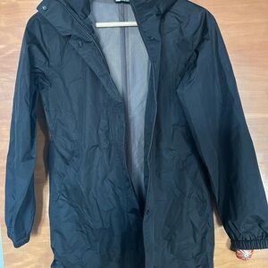 MEC Black Kids Raincoat